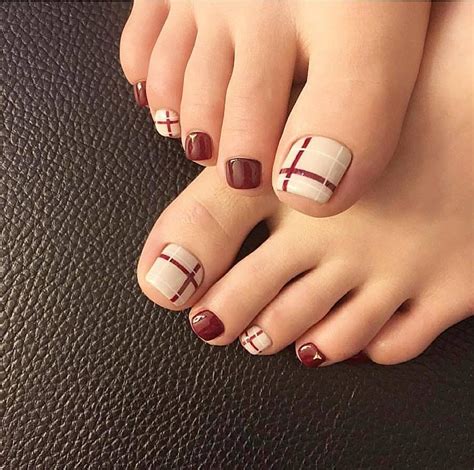 easy nail designs for toenails